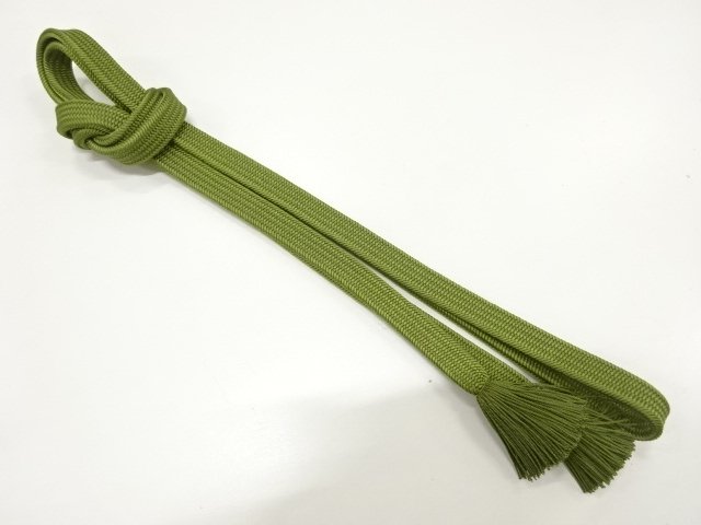 JAPANESE KIMONO / HANDTIED OBIJIME CORD